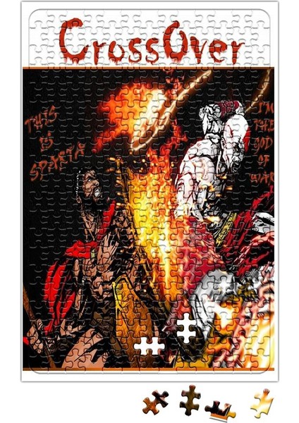 Kratos ve Leonidas Puzzle 240 Parça Yapboz