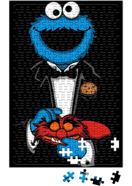 Cookie Monster Phone Case Kurabiye Canavarı Puzzle 240 Parça