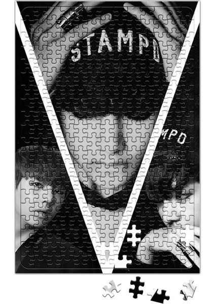 Bts Bangtan Sonyeondan Dark Kim Taehyung Puzzle 240 Parça
