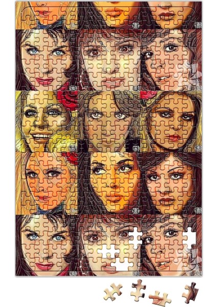 Yeşilçamın En Güzel Aktrisleri Puzzle 240 Parça Yapboz