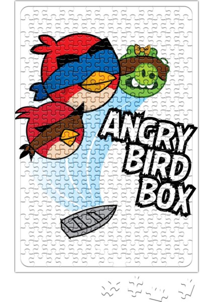 Angry Bird Box Puzzle 240 Parça Yapboz