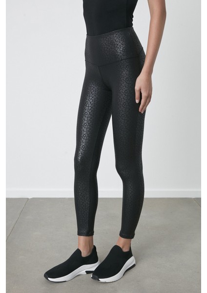 Siyah Push Up Geo Printed Tayt fiyatları