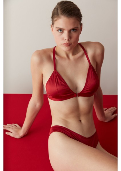 Kırmızı Vero Back Detail Sütyen