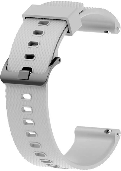 Casestreet Huawei Watch Gt 3 Active 42MM Kordon Silikon Kancalı Krd 46 Gri