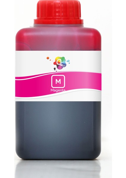 Canon Pixma MG8140 Yazıcı Uyumlu Kartuş Mürekkebi Pro Serisi 500ML M Dye Macenta