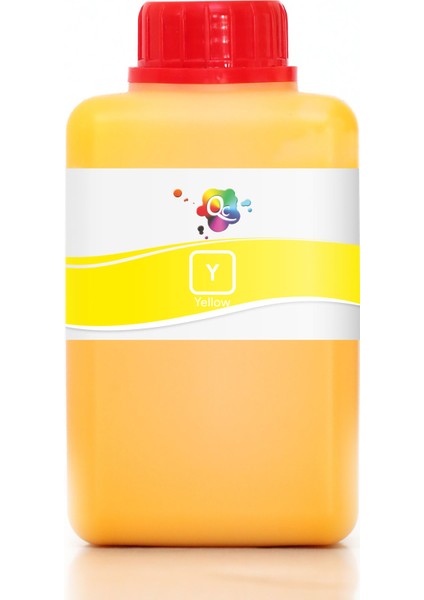 Epson Süblimasyon Mürekkep 4 Renk Qc Pro Serisi 500ML Y Dye Sarı