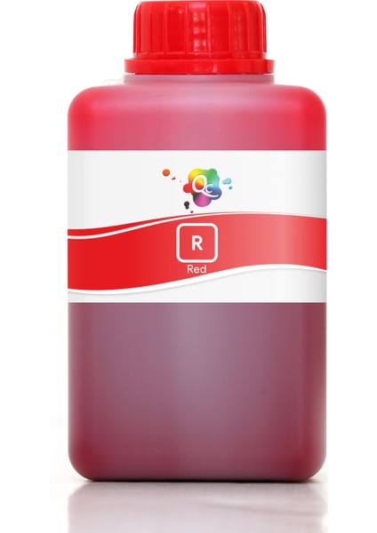 Hp 70 Mürekkep 12 Renk Qc Pro Serisi 500ML R Pigment Kırmızı