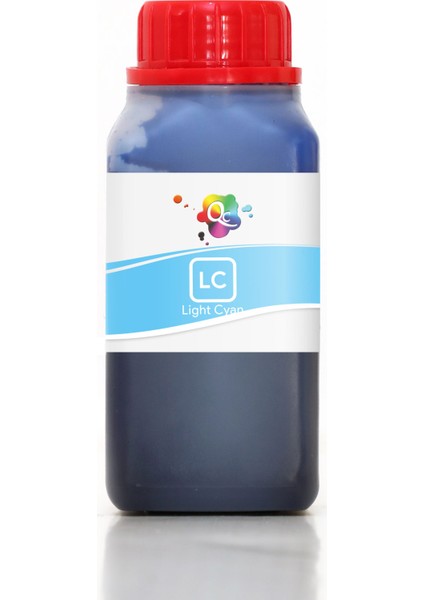 Epson Süblimasyon Mürekkep 6 Renk Qc Pro Serisi 250ML Lc Dye Açık Mavi