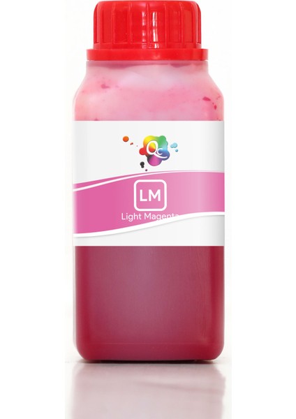 Epson Süblimasyon Mürekkep 6 Renk Qc Pro Serisi 250ML Lm Dye Açık Macenta