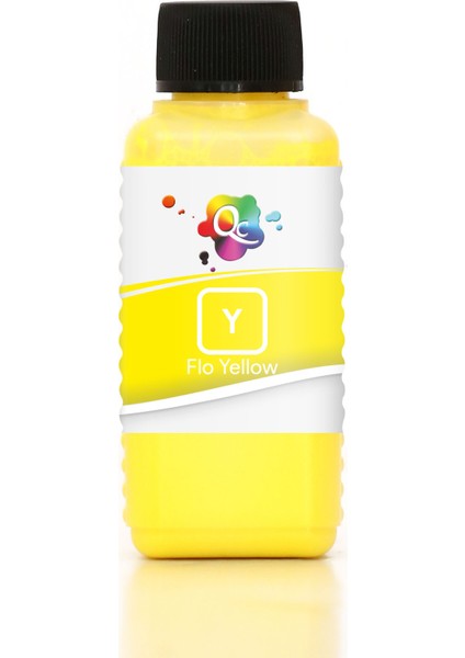 Epson Floresan Sarı Süblimasyon Mürekkep Qc Pro Serisi 100ML Y Floresan Sarı