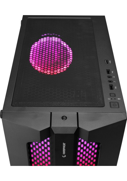 X-Base Temper Camlı 600W 80 Plus Bronze Argb Fanlı Bilgisayar Kasası