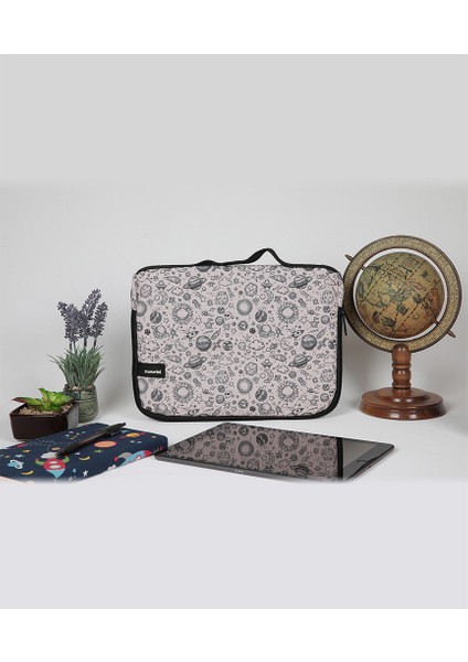 Ipad 6. Nesil A1822 A1823 A1893 A1954 9.7” Smart Slim Desenli Tablet Çantası - Space