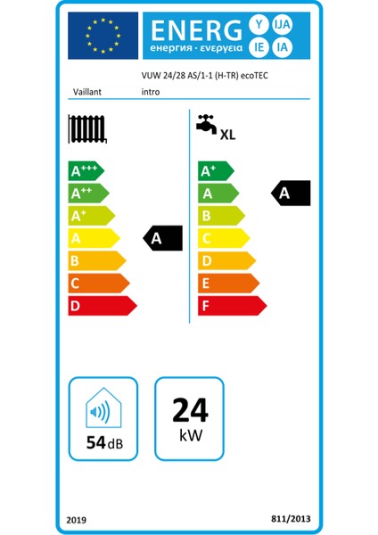 Ecotec Intro 24/28 Kw (20.000 Kcal) Tam Yoğuşmalı Kombi