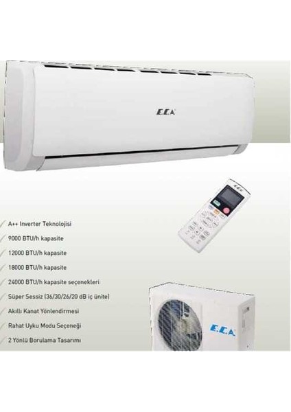 Spylos A++ 24000 BTU Inverter Duvar Tipi Klima