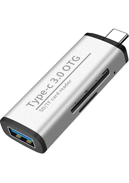 ADS-103 Type-C To USB 3.0 Sd Tf Kart Okuyucu