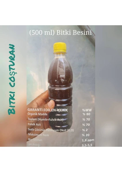 Berke Fidancılık 500 ml Kök Geliştiren ve Tane Tutturucu Gübre