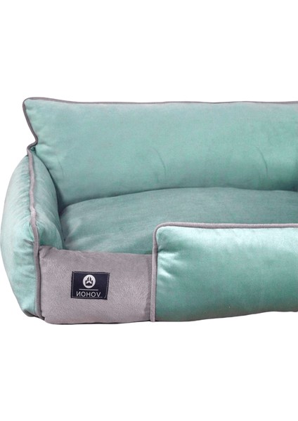 Lux Seri İç Mekan Fermuarlı Yıkanabilir Kedi ve Köpek Yatağı Turkuaz S fiyatları