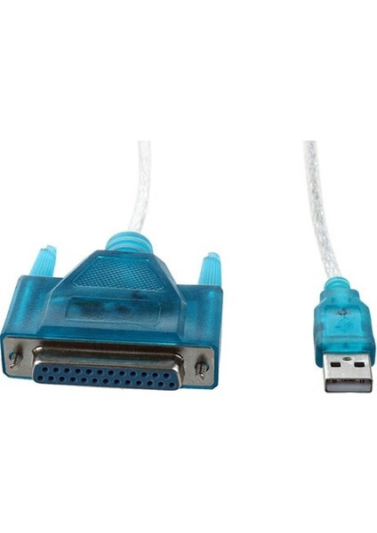 USB 2.0 To 25 Pin Paralel Lpt DB25 Dişi Yazıcı Kablosu