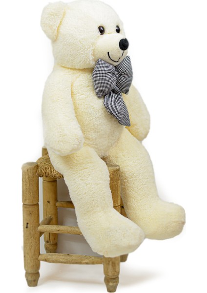 Harika Peluş 80 cm Rengarenk Papyonlu Ayıcık