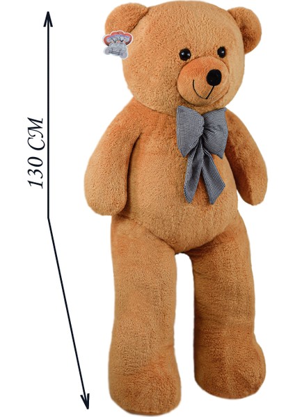 Harika Peluş 130 cm Papyonlu Büyük Ayıcık indirimleri