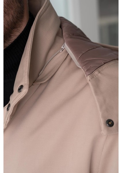 Kapşonlu Kışlık Uzun Şişme Erkek Mont indirimleri