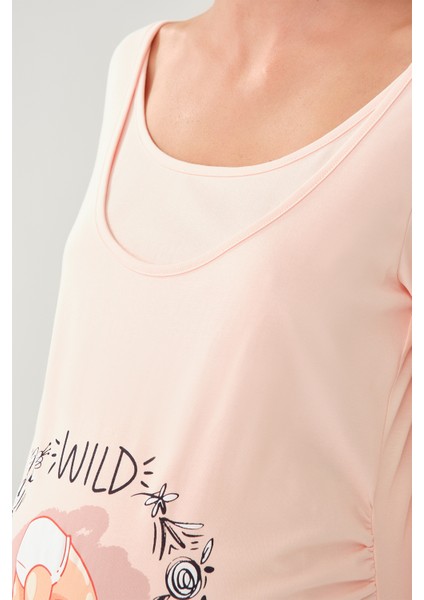 Pembe Hamile T-Shirt