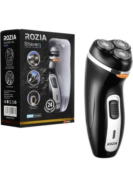 Professional Shaver HT917 Üç Başlıklı Tıraş Makinesi