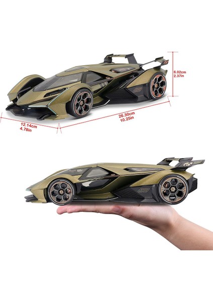 1/18 Lamborghini V12 Vision Gran Turismo Yeşil fiyatları