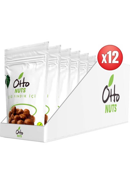 Otto Nuts Vegan Çiğ Fındık 12 x 40 g