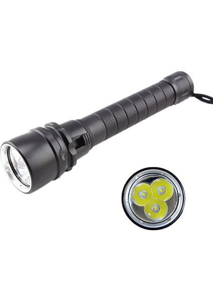 LRsmile 8000 Lümen L2 LED Dalış Sualtı 100M Su Geçirmez (Yurt Dışından)