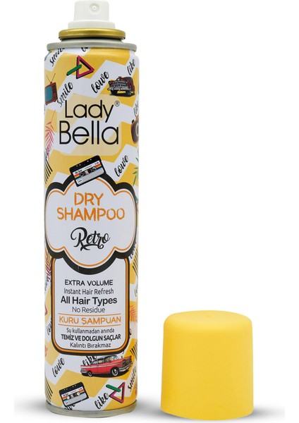 Ekstra Hacim Kuru Şampuan 200 ml Normal Saçlar İçin Nostaljik Kokulu fiyatları