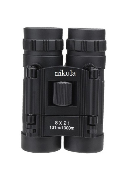 8X21 Kauçuk Kaplama Cep Boy Mini Dürbün