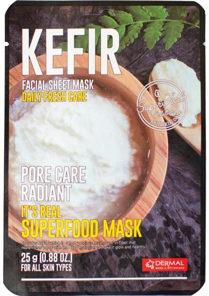 Gözenek Bakımı Yapan ve Canlandıran Kefir Maske 25 gr