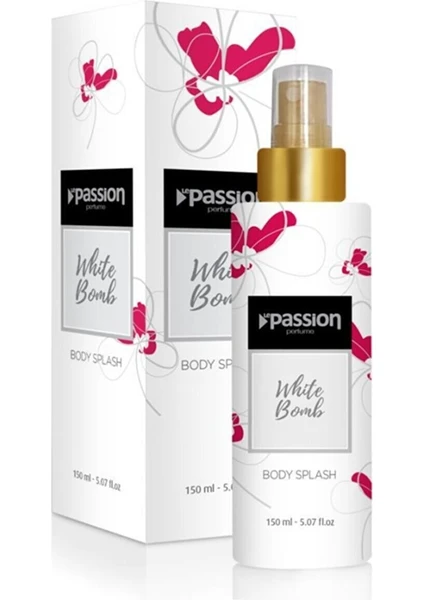 Le Passion White Bomb Gün Boyu Kalıcı Nemlendirici Body Splash Vücut Spreyi 150 ml