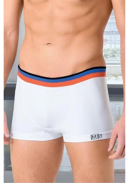 Beyaz Emay 2101 Soft Erkek Boxer