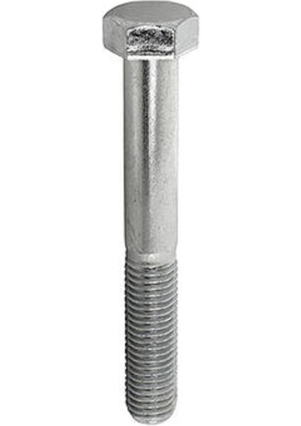 M 12X50 Dın 931 8.8 Kalite Cıvata Beyaz Akb 1 Adet