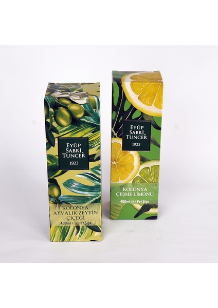 Çeşme Limon + Ayvalık Çiçeği Kolonya 400 ml