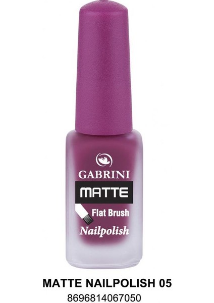 Matte Oje Nailpolish 05