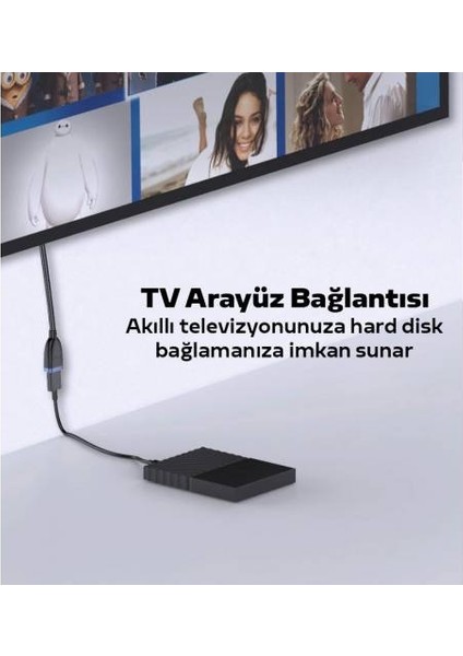 50CM USB 3.0 Uzatma Kablosu