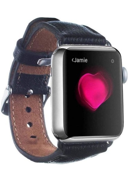 IW-42E-FL1 Apple Watch Uyumlu Kordon Siyah