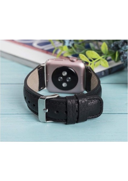 IW-42E-FL1 Apple Watch Uyumlu Kordon Siyah