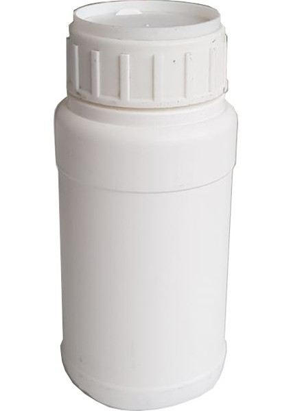 250 ml Boş Polietilen Şişe + Kapak 5 Adet Set
