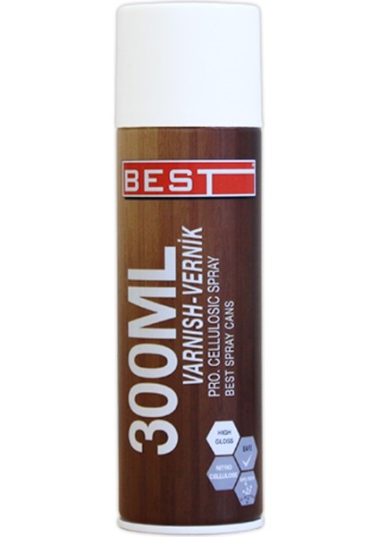 Sprey Vernik 300 ml Ceviz
