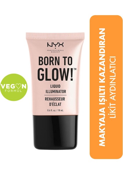 NYX Professional Makeup BORN TO GLOW LIQUID ILLUMINATOR - SUNBEAM