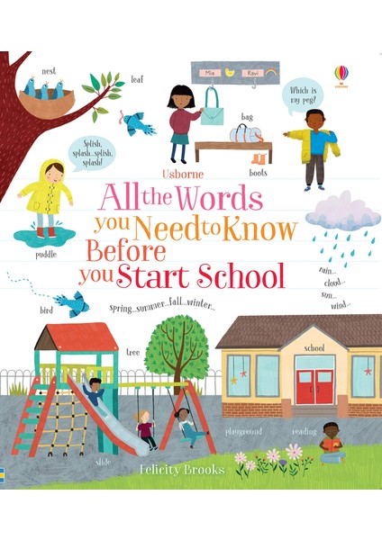 All The Words You Need To Know Before You Start School - Felicity Brooks