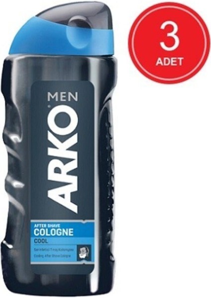 Men Cool Serinletici Tıraş Kolonyası 3 x 250 ml