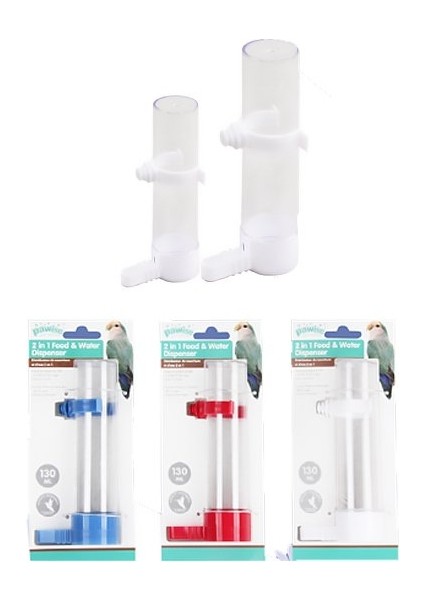 Kuş Suluk Yada Yemlik 50 ml / 11 cm