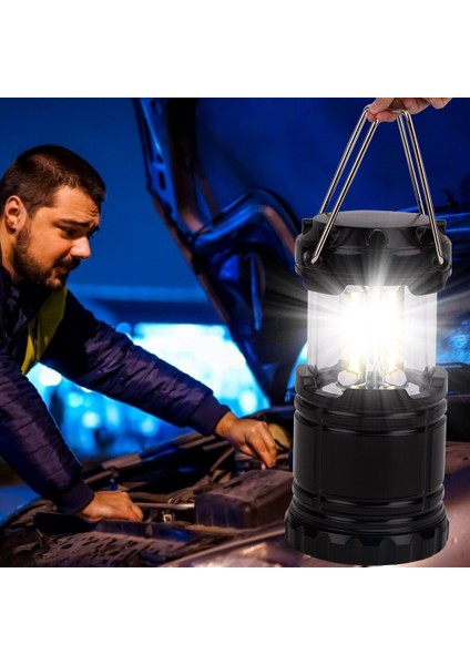 Enjoy Outdoor Mini Cob Çadır Lambası LED Taşınabilir Fener (Yurt Dışından)