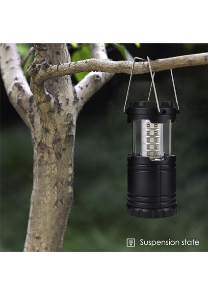 30 LED Çadır Lambası Su Geçirmez Kamp Işık Gücü Taşınabilir Fener (Yurt Dışından) indirimleri