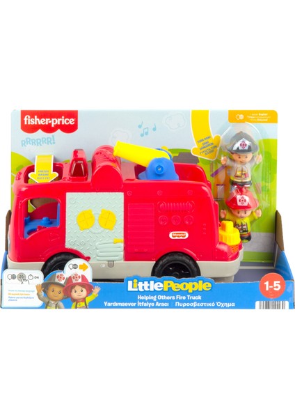 Fisher Price Little People Yardımsever İtfaiye Arabası HDJ24